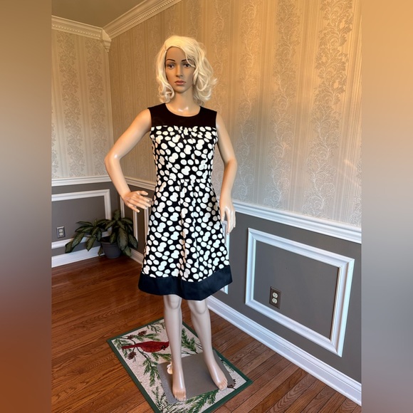 Anthropologie Dresses & Skirts - ANTHROPOLOGY/LEIFNOTES DRESS!🤩Blk/White/Size-2